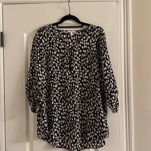 Maurices Zipper Popover Blouse -Size XL